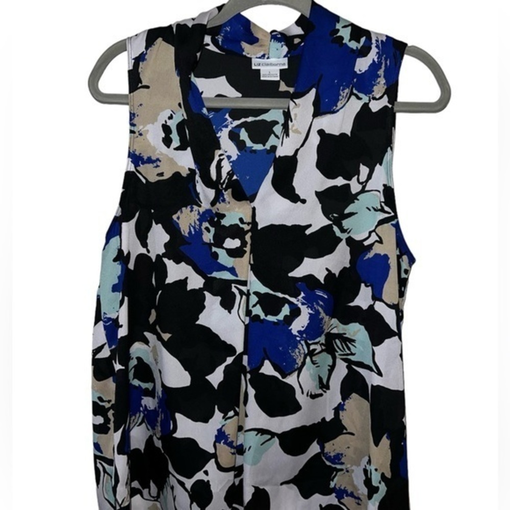 Liz Claiborne women’s sleeveless top blouse, Large